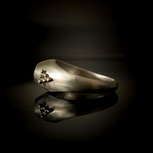 Citrine Ring in Etruscan Style in Sterling Silver or Gold Citrine Ring in Etruscan Style in Sterling Silver or Gold