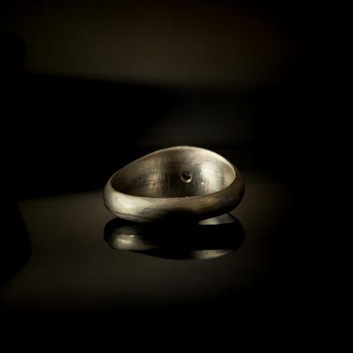 Citrine Ring in Etruscan Style in Sterling Silver or Gold Citrine Ring in Etruscan Style in Sterling Silver or Gold