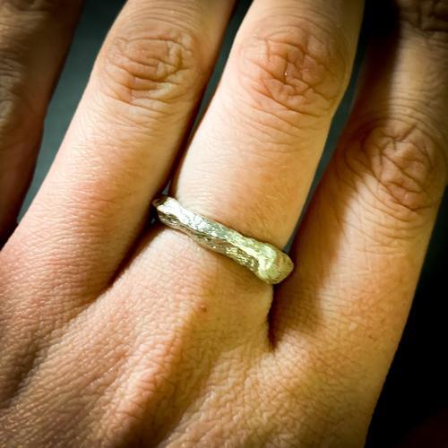 Cuttlefish Cast Organic Ring in Silver or Gold Wedding Band by SeragaEngland 1500px (4) Cuttlefish Cast Organic Ring in Silver or Gold Wedding Band by SeragaEngland 1500px (4)