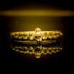 Granulated Byzantine Ring in Silver or Gold Wedding Band by SeragaEngland 1500px (1)