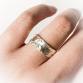 Pinetum Woodland Ring in Silver or Gold Wedding Band by SeragaEngland 1500px (3)