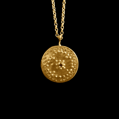 Byzantine Inspired Ruby Pendant Necklace in Silver or Gold SE2356 5