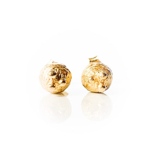 ETRUSCAN STUD EARRINGS IN SILVER OR GOLD by SeragaEngland by SeragaEngland SE6475-17 ETRUSCAN STUD EARRINGS IN SILVER OR GOLD by SeragaEngland by SeragaEngland SE6475-17