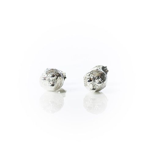 ETRUSCAN STUD EARRINGS IN SILVER OR GOLD by SeragaEngland by SeragaEngland SE6475-18 ETRUSCAN STUD EARRINGS IN SILVER OR GOLD by SeragaEngland by SeragaEngland SE6475-18