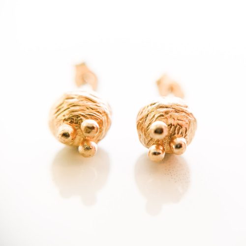 ETRUSCAN STUD EARRINGS IN SILVER OR GOLD by SeragaEngland by SeragaEngland SE6475-21 ETRUSCAN STUD EARRINGS IN SILVER OR GOLD by SeragaEngland by SeragaEngland SE6475-21