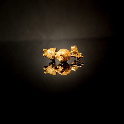 ETRUSCAN STUD EARRINGS IN SILVER OR GOLD by SeragaEngland by SeragaEngland SE6475-27 ETRUSCAN STUD EARRINGS IN SILVER OR GOLD by SeragaEngland by SeragaEngland SE6475-27