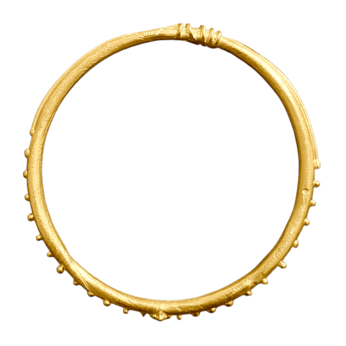 EGYPTIAN PYRAMID RUSTIC BANGLE IN SILVER OR GOLD by SeragaEngland SE4854 10 EGYPTIAN PYRAMID RUSTIC BANGLE IN SILVER OR GOLD by SeragaEngland SE4854 10