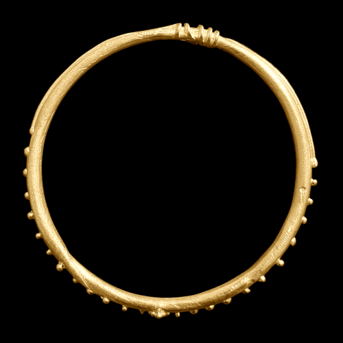 EGYPTIAN PYRAMID RUSTIC BANGLE IN SILVER OR GOLD by SeragaEngland SE4854 11 EGYPTIAN PYRAMID RUSTIC BANGLE IN SILVER OR GOLD by SeragaEngland SE4854 11