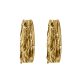 Pinetum Hoop Earrings in Silver or Gold by SeragaEngland