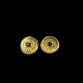 18ct Gold Ra Inspired Australian Parti Sapphire Stud Earrings SeragaEngland se6365 4
