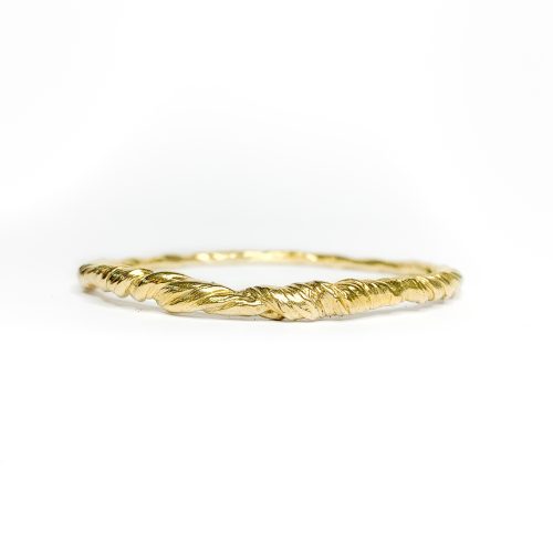 Ancient Celtic Style Twisted Organic bangle in Silver or Gold by SeragaEngland SE1475-19 Ancient Celtic Style Twisted Organic bangle in Silver or Gold by SeragaEngland SE1475-19