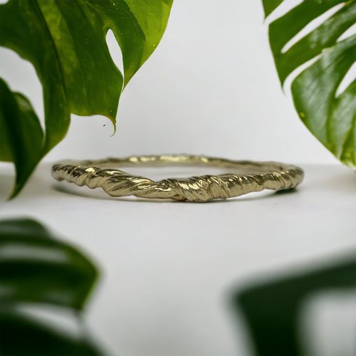 Ancient Celtic Style Twisted Organic bangle in Silver or Gold by SeragaEngland SE1475 6 Ancient Celtic Style Twisted Organic bangle in Silver or Gold by SeragaEngland SE1475 6