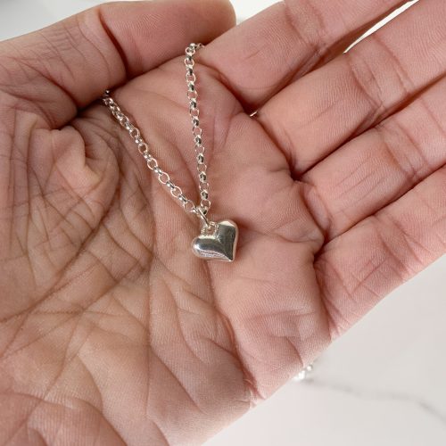 Love Heart Charm or Pendant in Silver or Gold SeragaEngland SE7831-1 Love Heart Charm or Pendant in Silver or Gold SeragaEngland SE7831-1