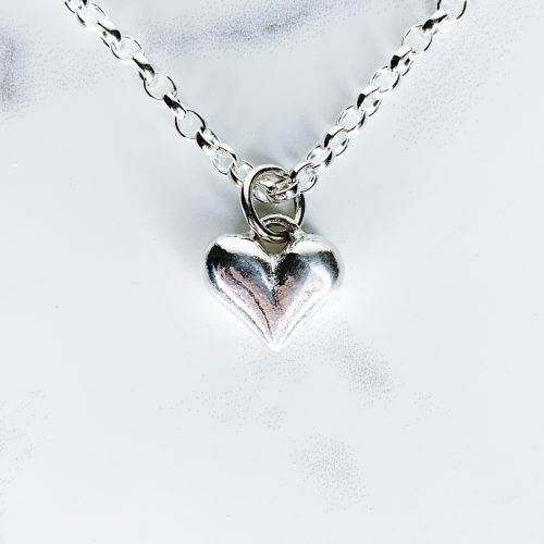 Love Heart Charm or Pendant in Silver or Gold SeragaEngland SE7831-3