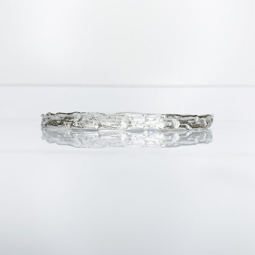 Organic Pinetum Bangle in Silver or Gold SeragaEngland SE4117-5 Organic Pinetum Bangle in Silver or Gold SeragaEngland SE4117-5