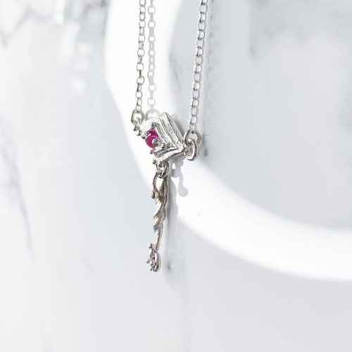 Patterned Passion Pendant of Power with Ruby in Silver SE8782 SeragaEngland-10 Patterned Passion Pendant of Power with Ruby in Silver SE8782 SeragaEngland-10