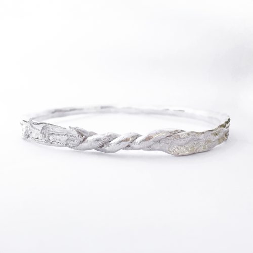 Pinetum bangle - Nature Inspired Silver Bangle - Seraga England SE1378M - back 72dpi Pinetum bangle - Nature Inspired Silver Bangle - Seraga England SE1378M - back 72dpi
